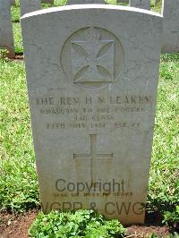 Dar Es Salaam War Cemetery - Leakey, The Rev. Herbert Nettleton